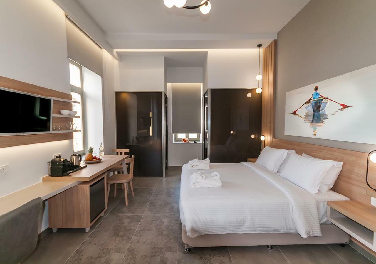 Epavli Boutique Hotel Hriszí Aktí Haniá Kültér fotó