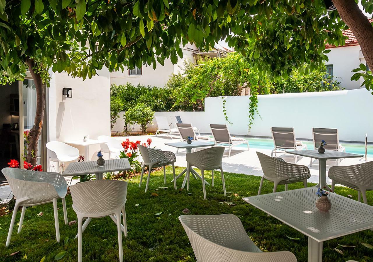Epavli Boutique Hotel Hriszí Aktí Haniá Kültér fotó