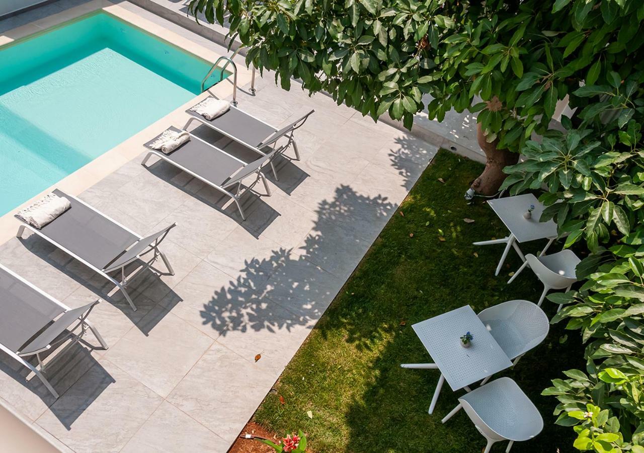 Epavli Boutique Hotel Hriszí Aktí Haniá Kültér fotó