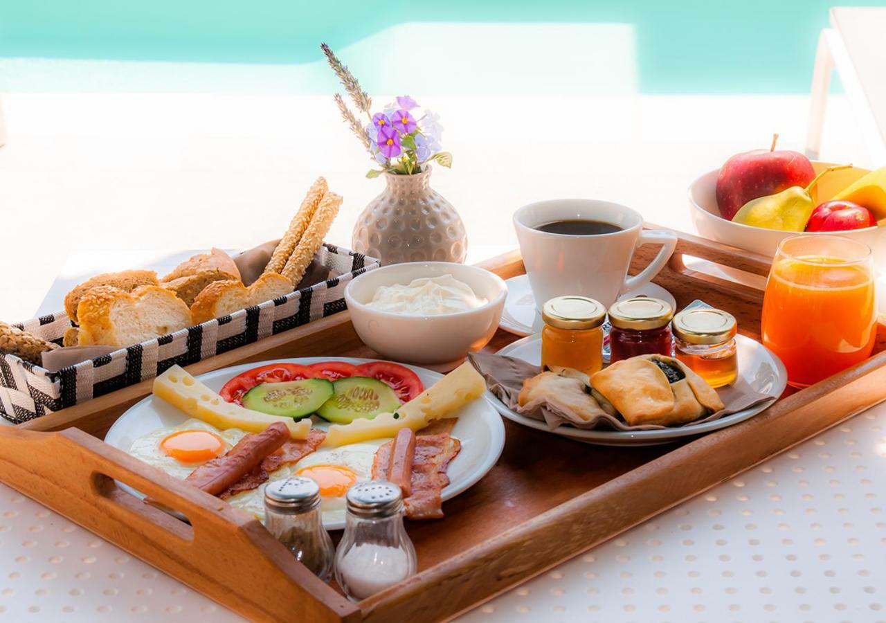 Epavli Boutique Hotel Hriszí Aktí Haniá Kültér fotó