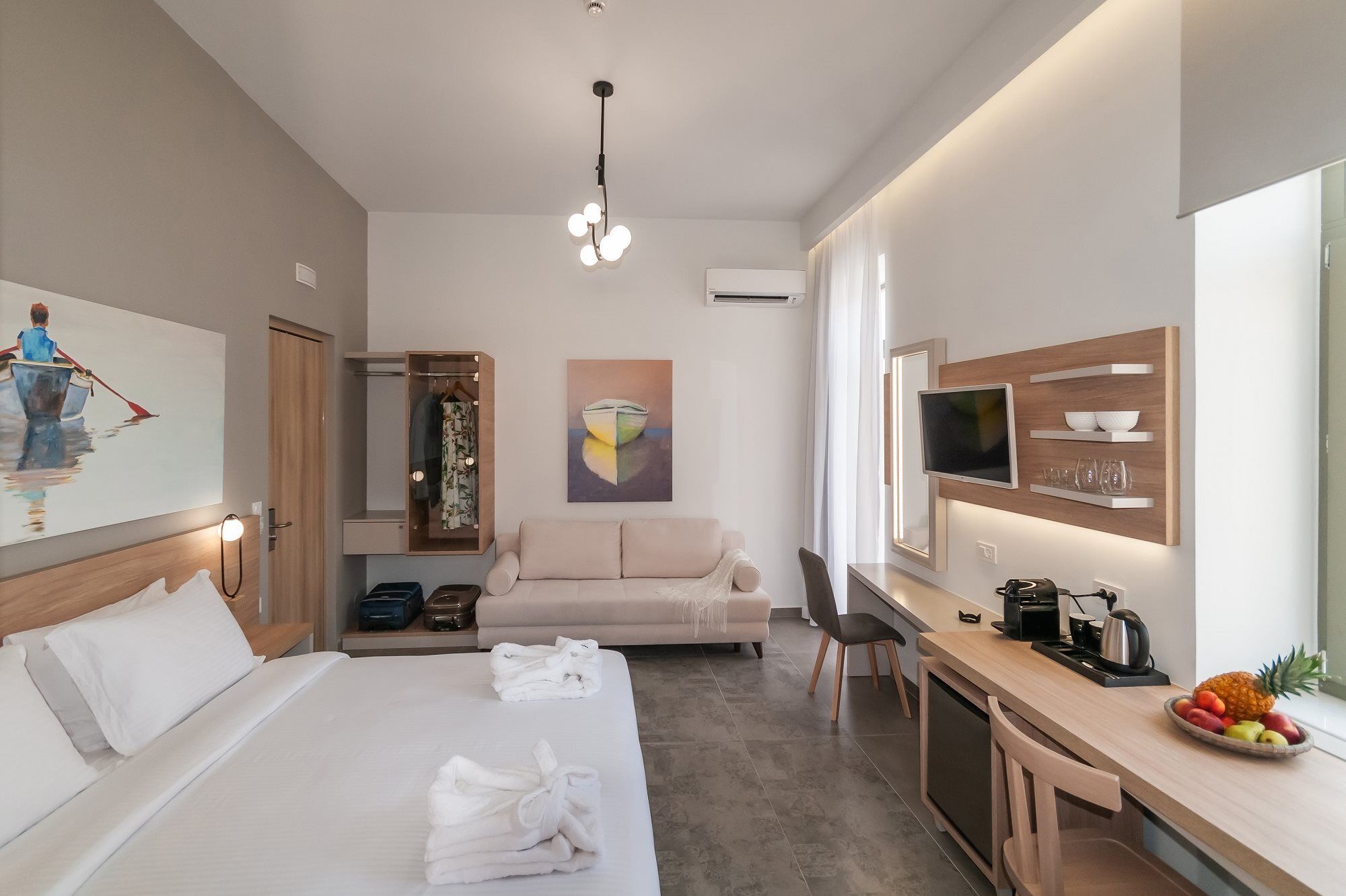 Epavli Boutique Hotel Hriszí Aktí Haniá Kültér fotó