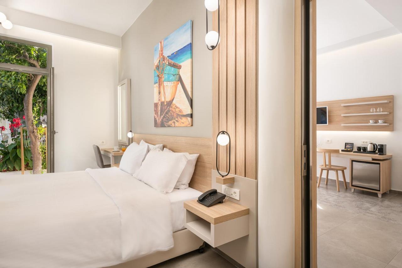 Epavli Boutique Hotel Hriszí Aktí Haniá Kültér fotó