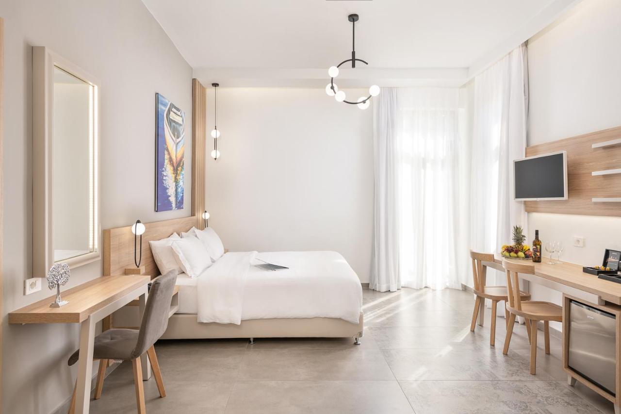 Epavli Boutique Hotel Hriszí Aktí Haniá Kültér fotó